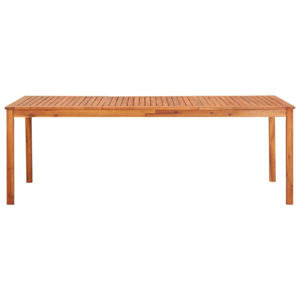 Masă de grădină, 215 x 90 x 74 cm, lemn masiv de acacia - 1 | YEO