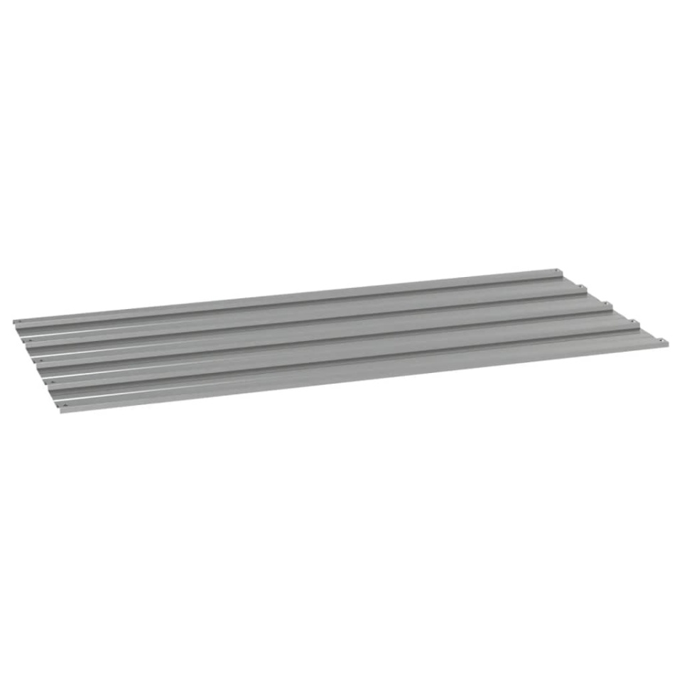 Panouri de acoperiș, 12 buc., ruginiu, 100x44 cm, oțel corten - 3 | YEO