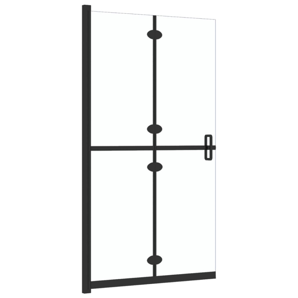 Perete de duș walk-in pliabil 100x190cm sticlă ESG transparentă - 3 | YEO