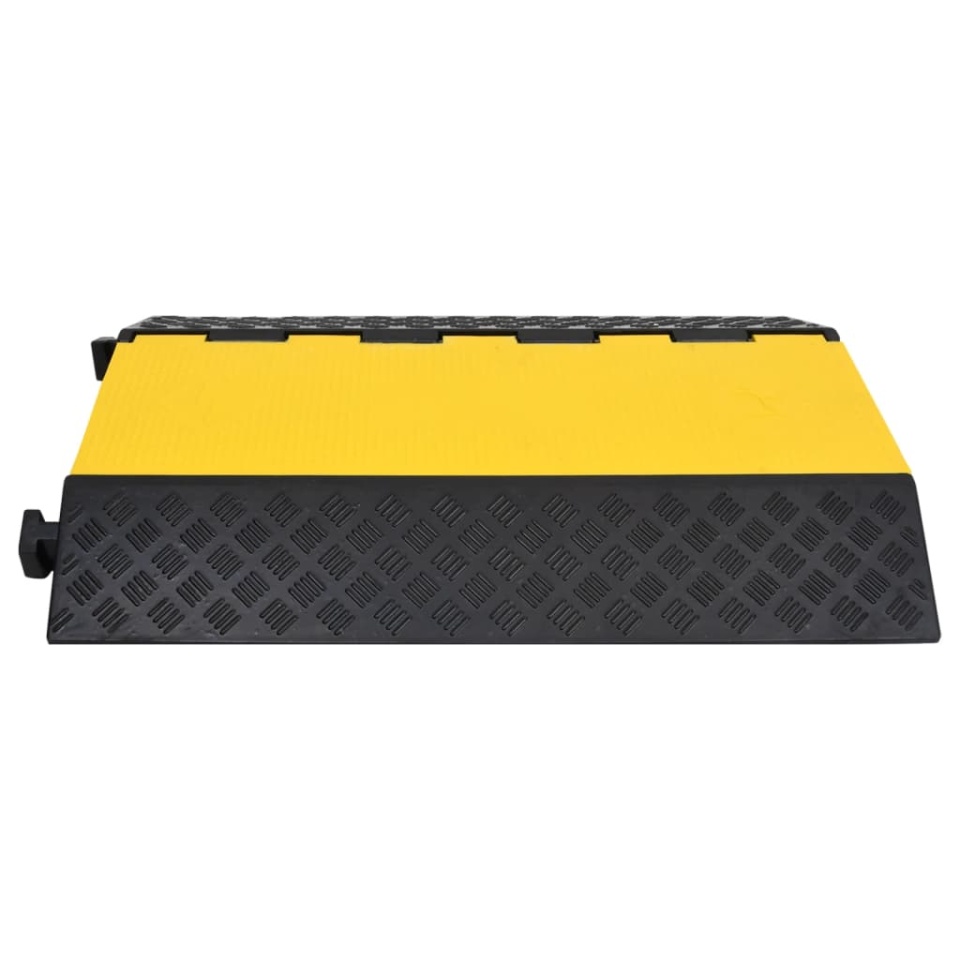 Rampă de protecție cabluri, 2 canale, 90 cm, cauciuc - 2 | YEO