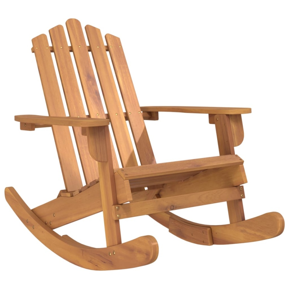 Scaun balansoar Adirondack, lemn masiv de acacia - 1 | YEO