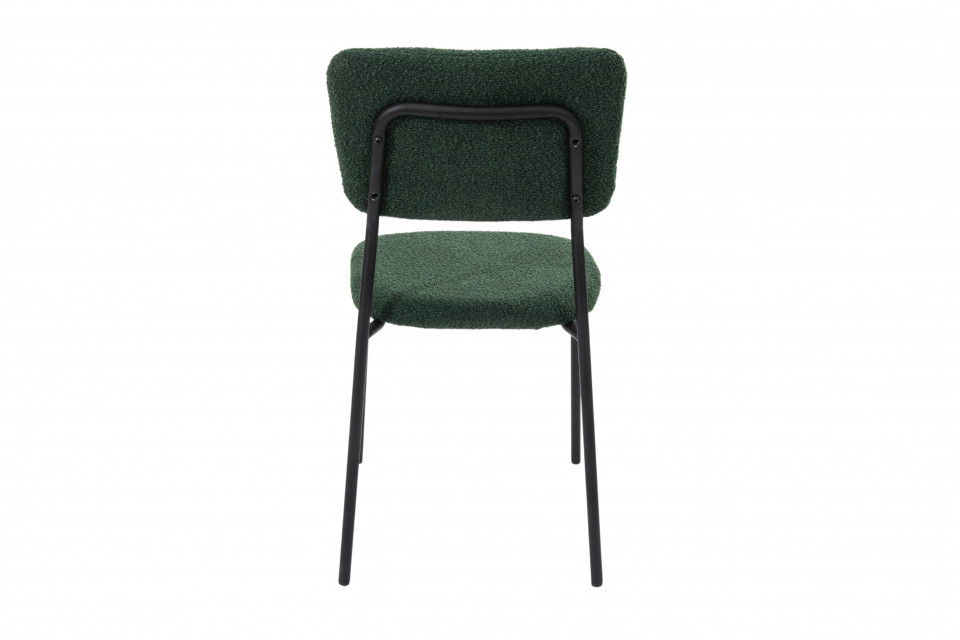 Scaun bucatarie, tapitat cu stofa, s-209, verde - 4 | YEO