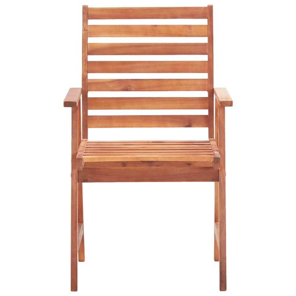 Scaune de exterior cu perne, 2 buc., lemn masiv de acacia - 3 | YEO