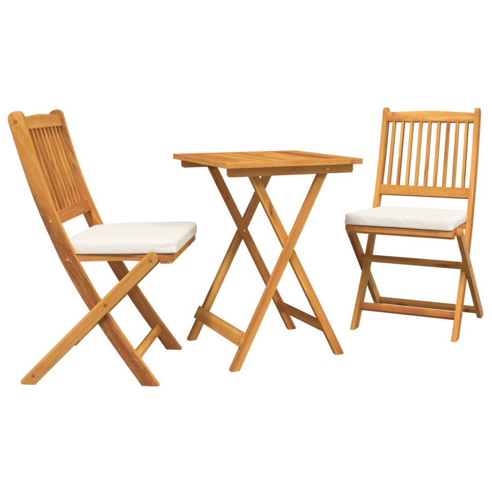 Set Bistro Grădină 3 Piese Lemn Masiv Acacia - 1 | YEO