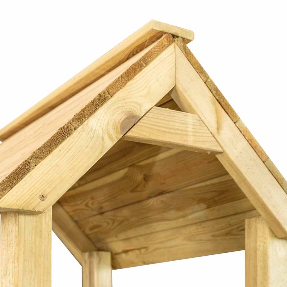 Set de joacă de exterior, 285x305x226,5 cm, lemn pin impregnat - 3 | YEO