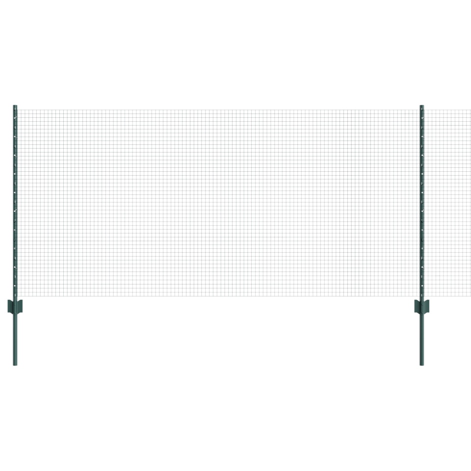 Set gard din plasă de găină Set de 2 Verde Oțel galvanizat - 1 | YEO