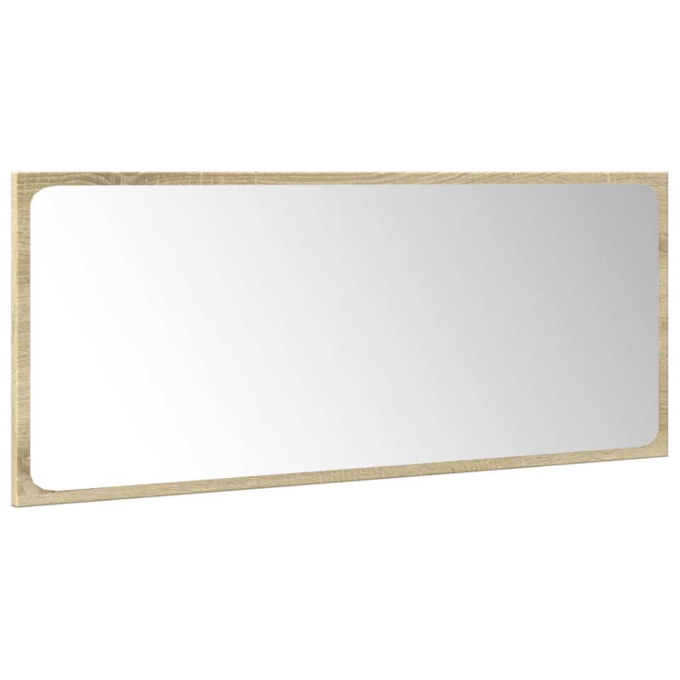 Set mobilier de baie, 4 piese, stejar sonoma, lemn prelucrat - 3 | YEO