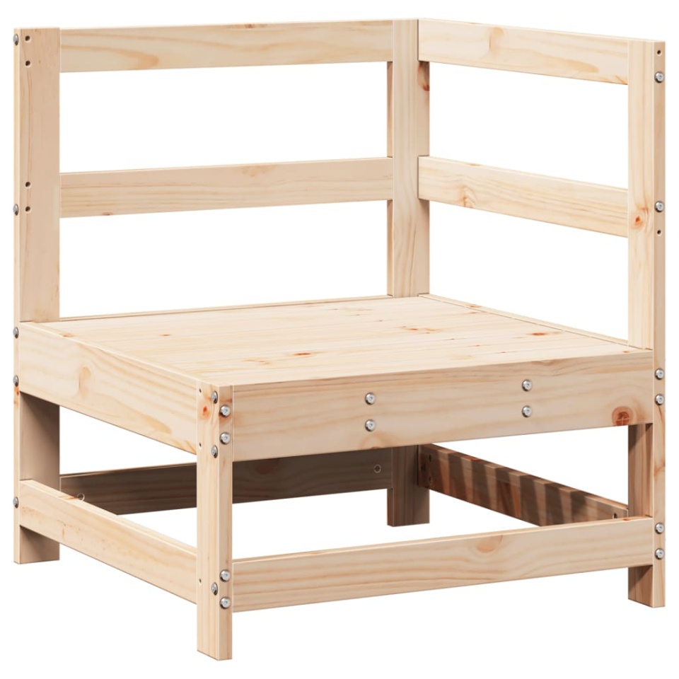 Set mobilier de grădină, 7 piese, lemn masiv de pin - 3 | YEO