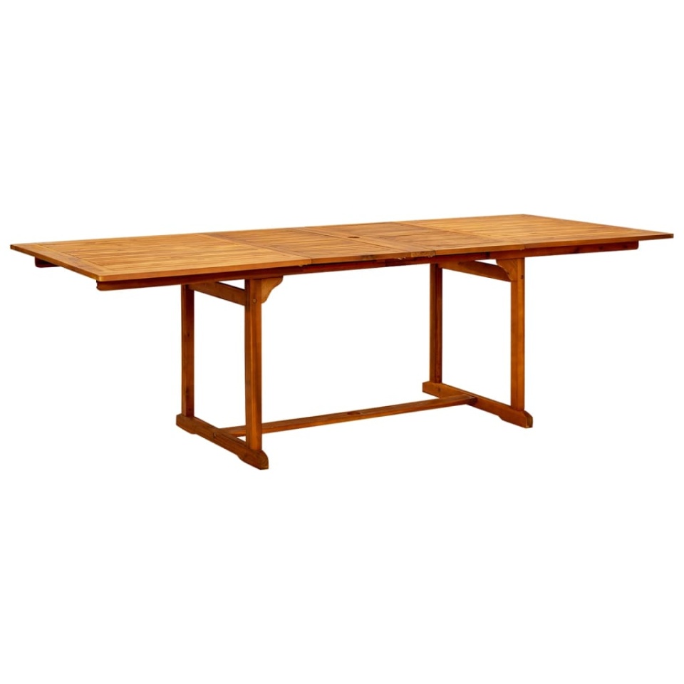 Set mobilier de grădină, 9 piese, lemn masiv de acacia - 3 | YEO