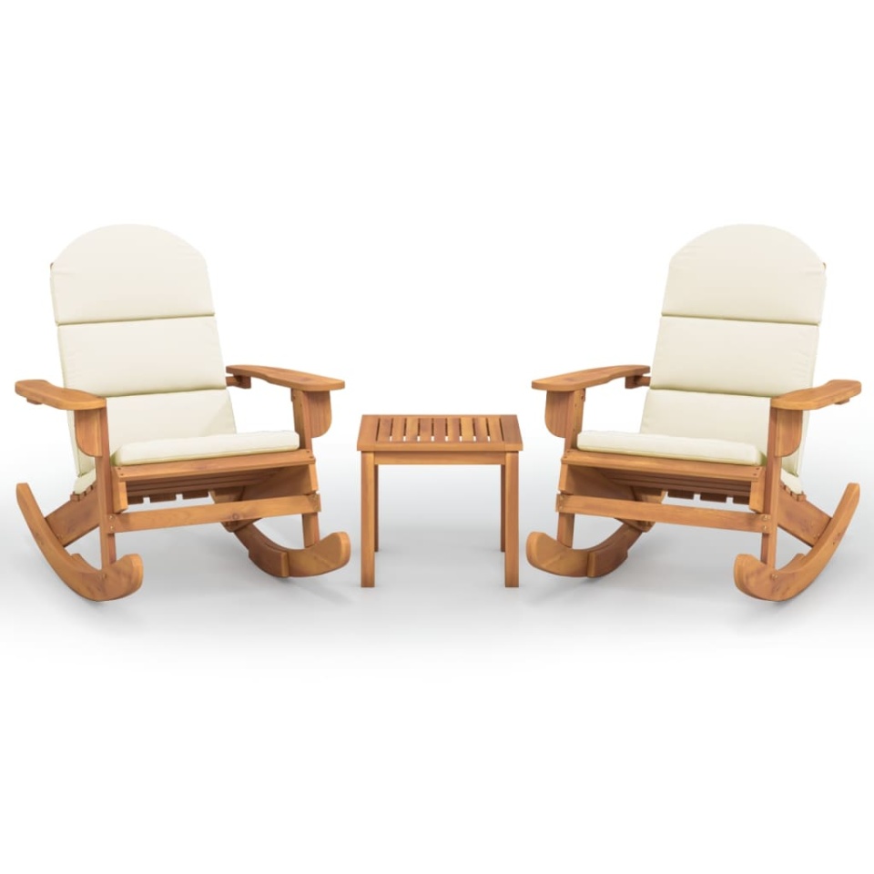 Set mobilier de grădină Adirondack, 3 piese, lemn masiv acacia - 1 | YEO