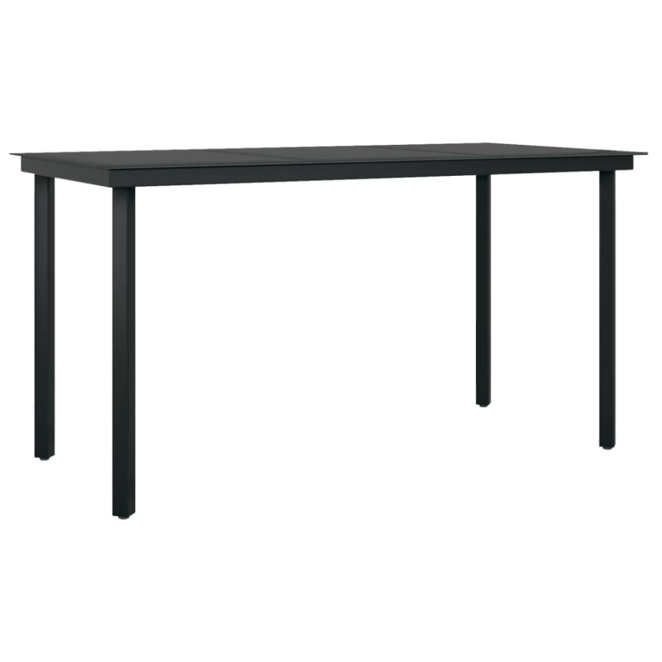 Set mobilier de grădină cu perne, 5 piese, gri, poliratan - 3 | YEO