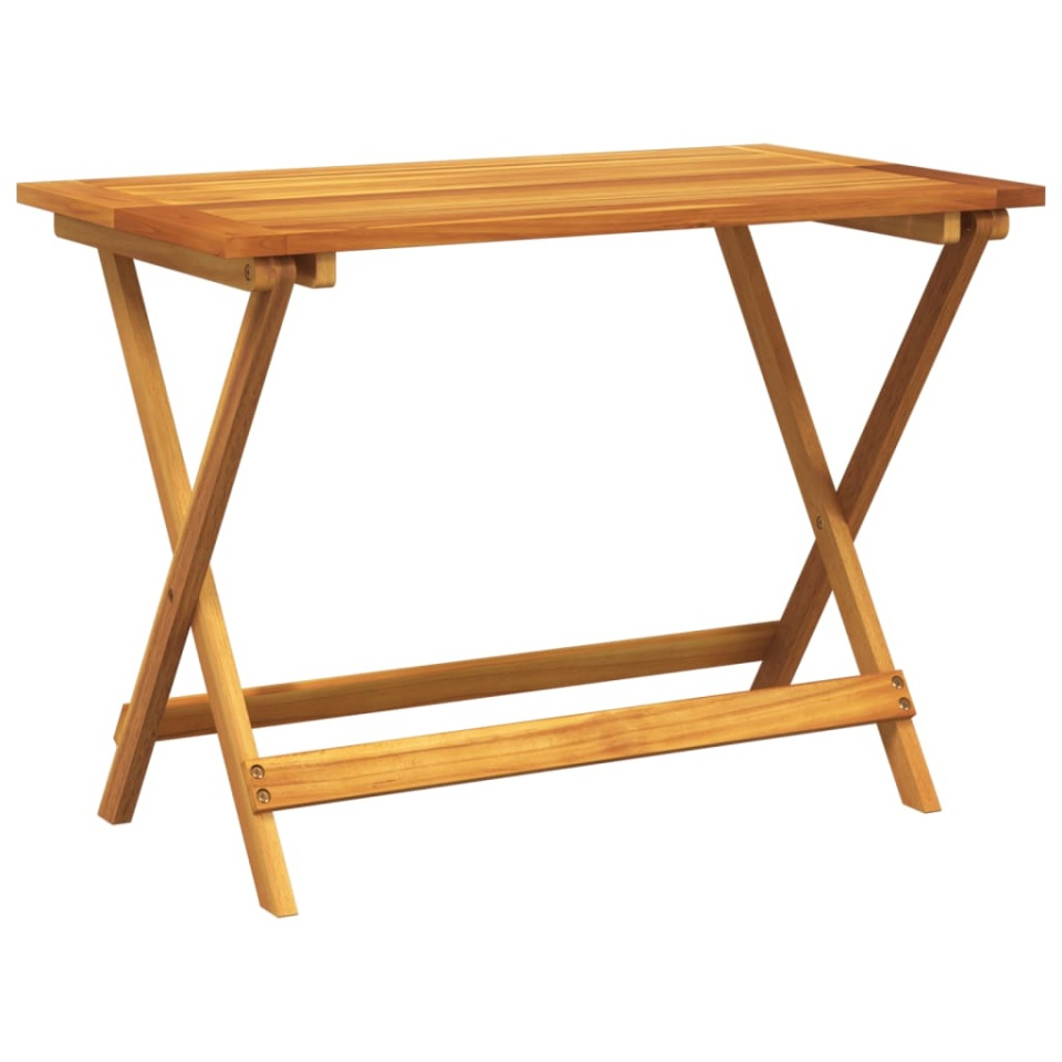 Set mobilier de grădină pliabil, 5 piese, lemn masiv de acacia - 2 | YEO