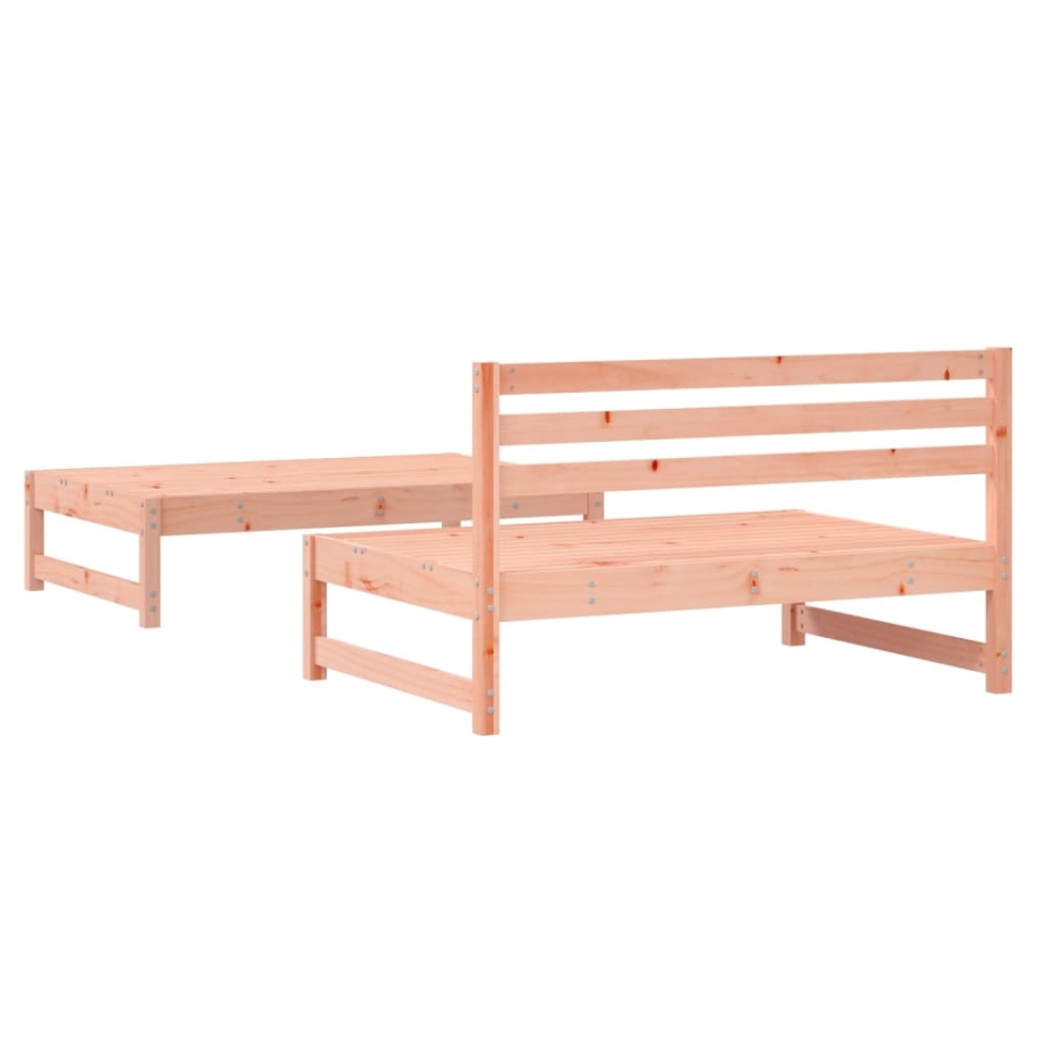 Set mobilier relaxare grădină, 2 piese, lemn masiv Douglas - 2 | YEO