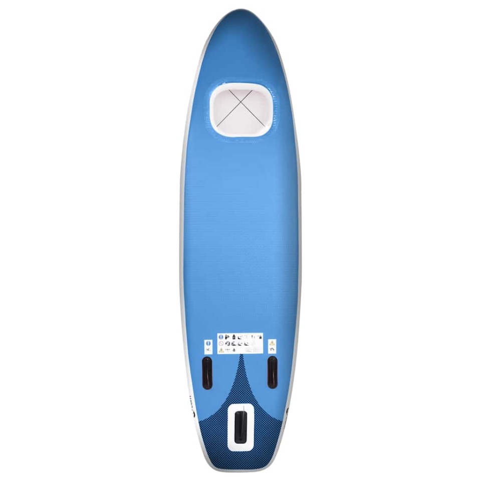 Set placă paddleboarding gonflabilă, albastru, 360x81x10 cm - 3 | YEO