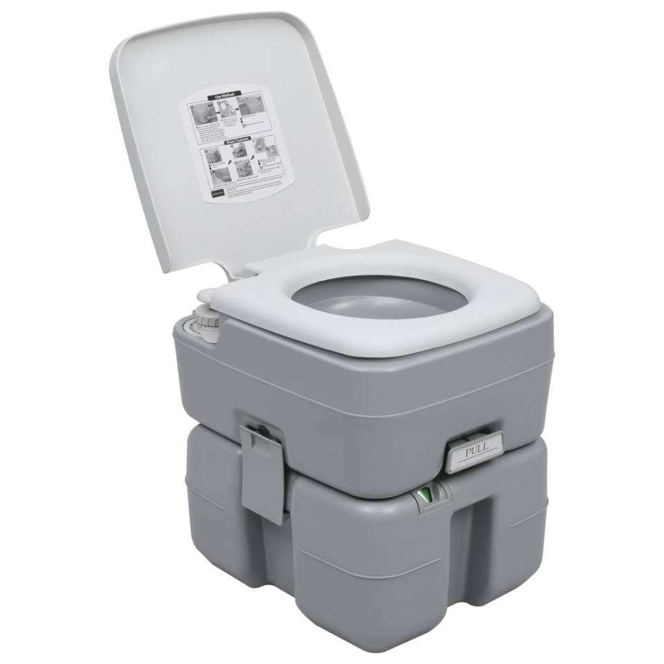 Set portabil cu toaletă și rezervor de apă pentru camping - 1 | YEO
