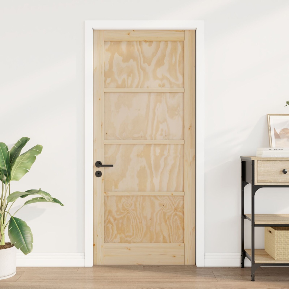 Ușă Interioară ORKDAL 86x198.5x4 cm Lemn Solid Pin - 2 | YEO