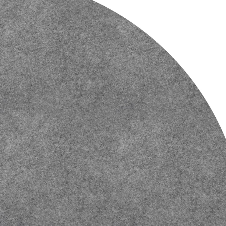 Acoperire geotextil piscină, gri deschis, Ø550 cm, poliester - 3 | YEO
