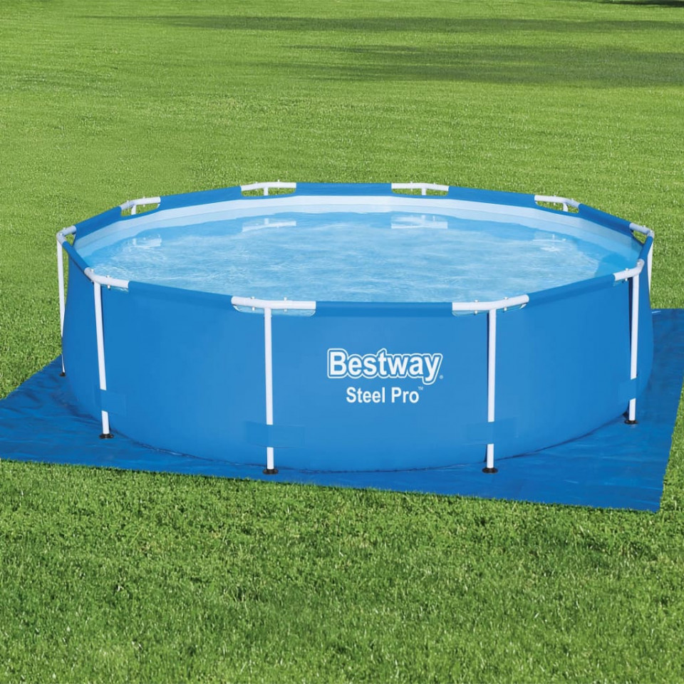 Bestway Pânză de sol pentru piscină Flowclear, 335 x 335 cm - 2 | YEO