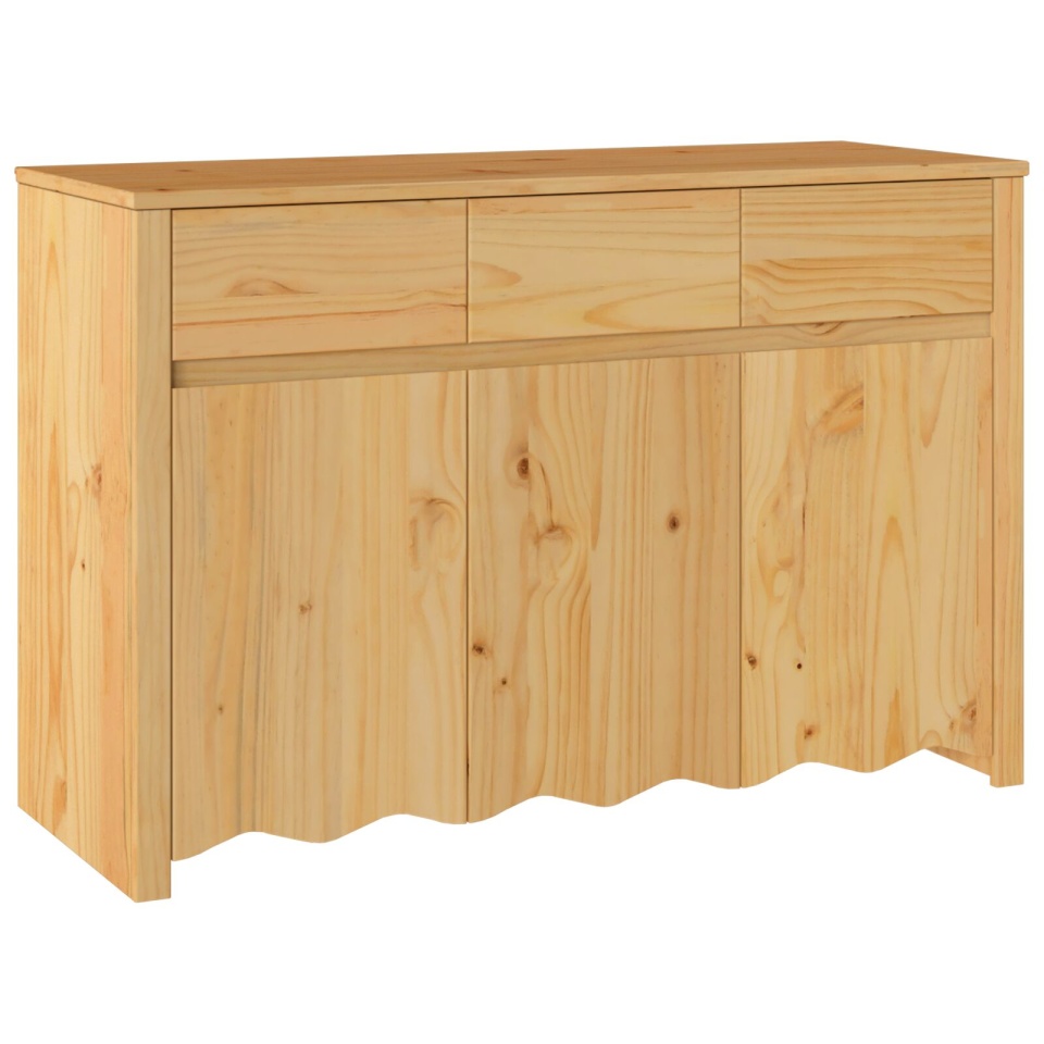 Bufet DRAMMEN 114x43x75,5 cm Lemn Masiv de Pin - 1 | YEO