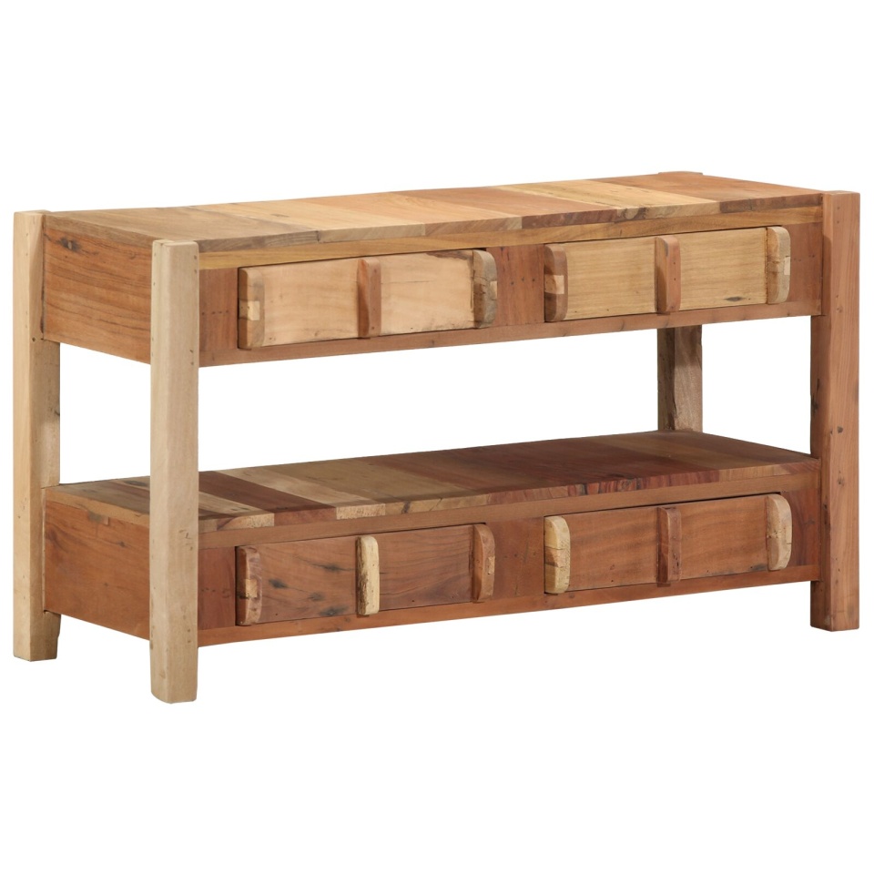 Cabinet TV 83x33x46 cm Lemn masiv recuperat - 1 | YEO