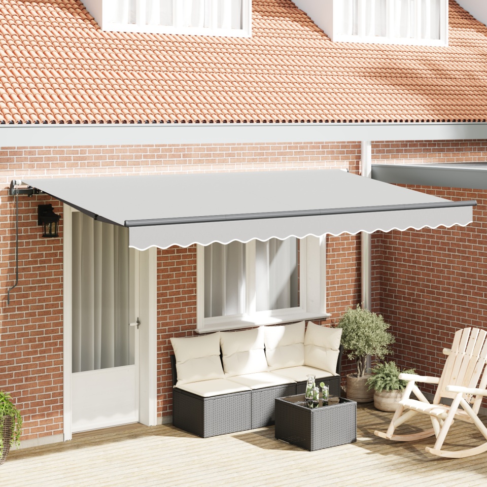 Cadru Awning Electric Retractabil 4x2 cm Metal