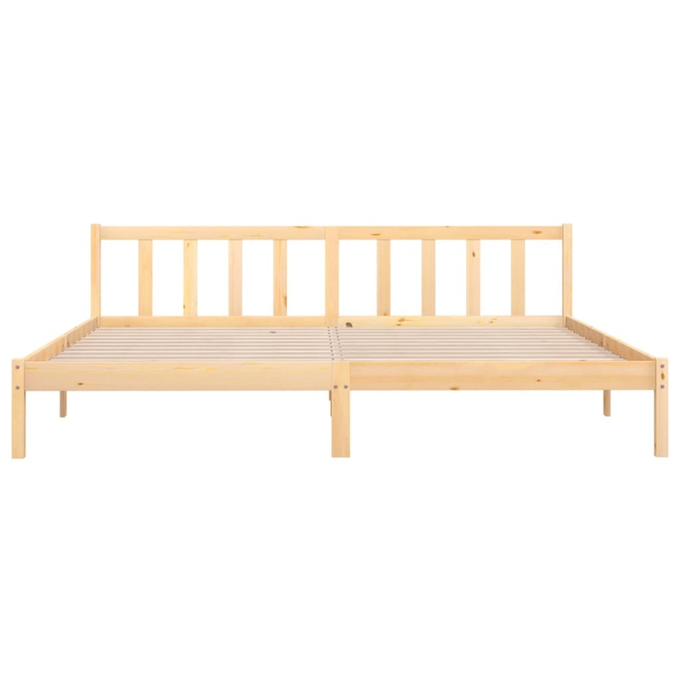 Cadru de pat Super King, 180x200 cm, lemn masiv de pin - 3 | YEO