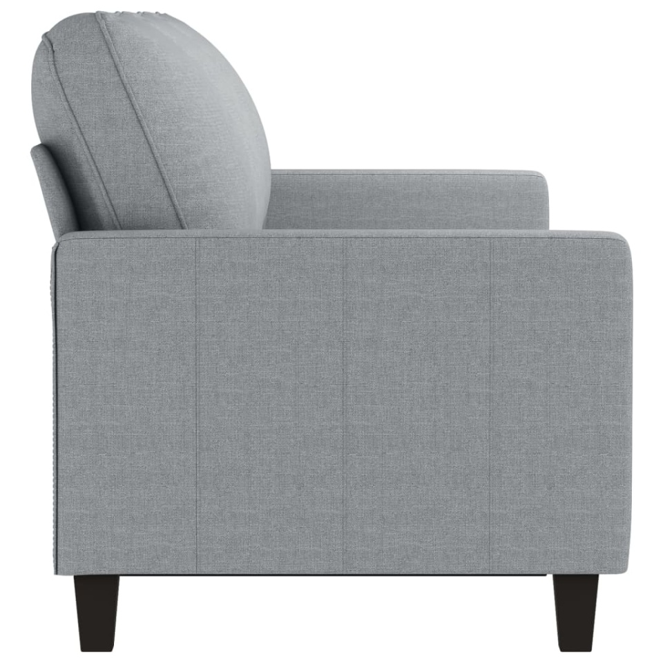 Canapea cu 3 locuri, gri deschis, material 180CM textil - 3 | YEO