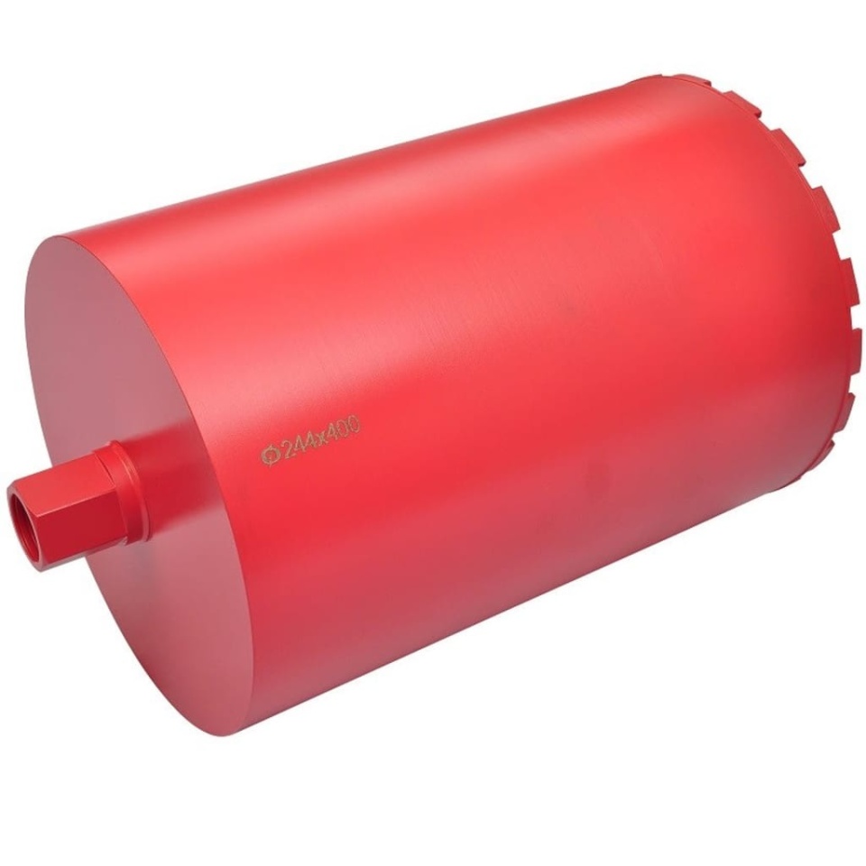 Carotă diamantată găurire uscată/umedă Burghiu centrare 244mm x 400mm - 3 | YEO