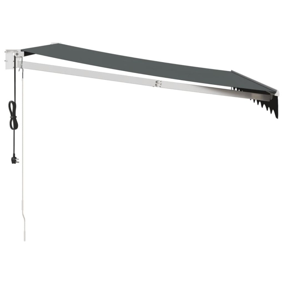 Copertină automată retractabilă, antracit, 3,5x2,5 m - 3 | YEO