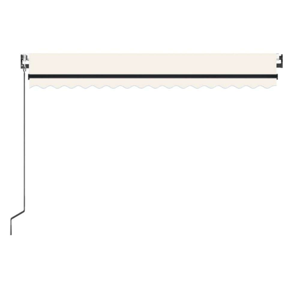 Copertină retractabilă automat, crem, 400x350 cm - 3 | YEO