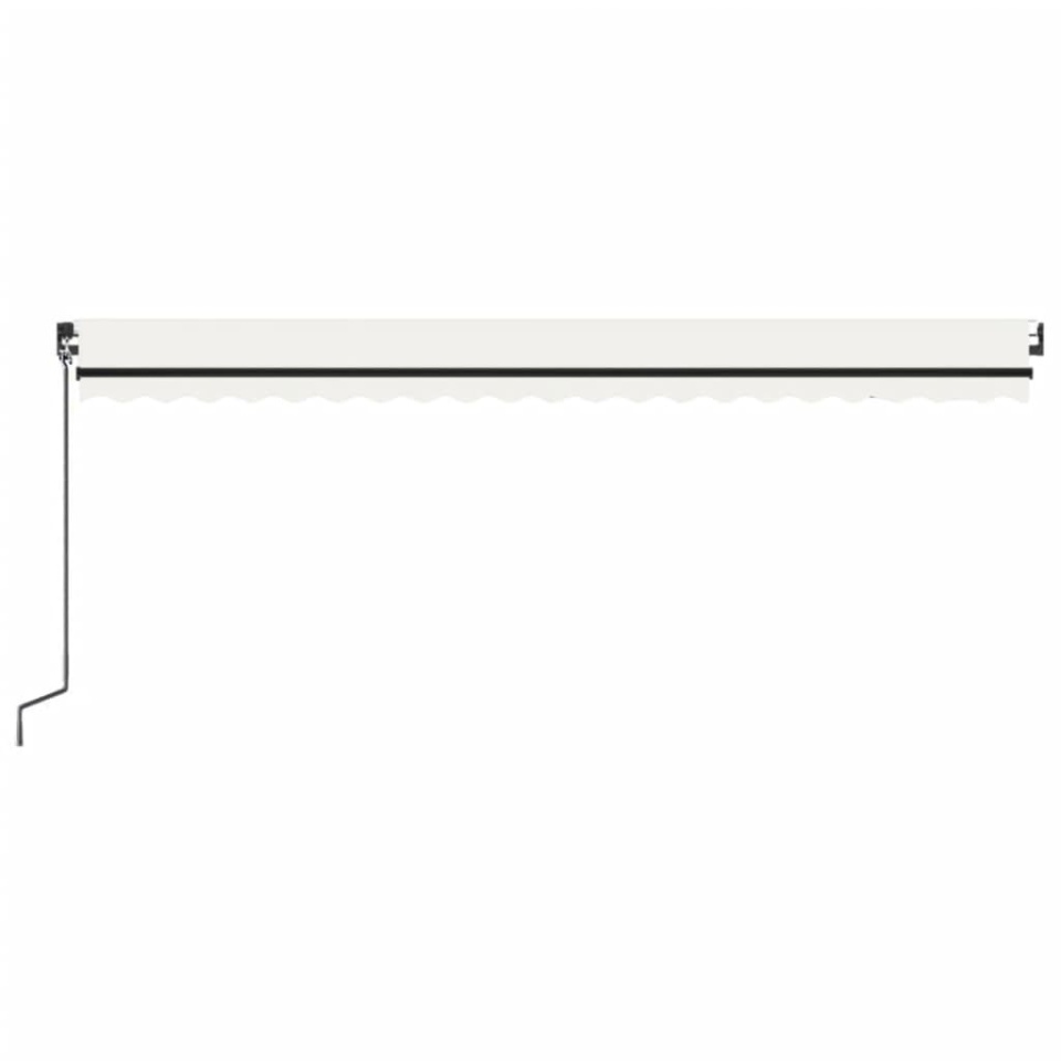 Copertină retractabilă automat, crem, 500x350 cm - 3 | YEO