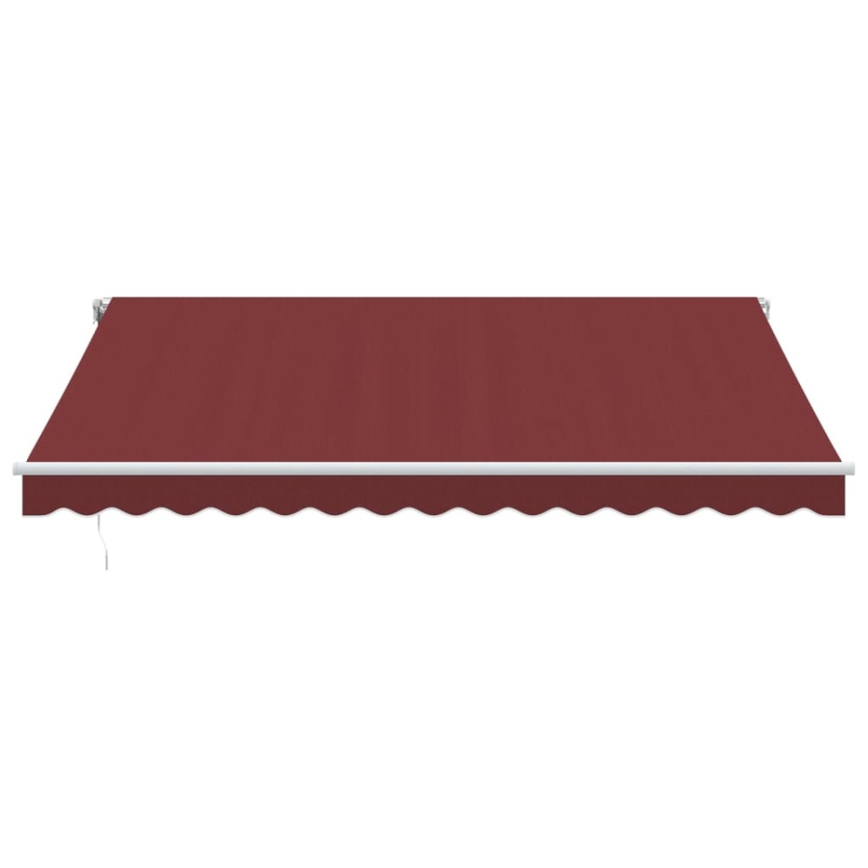 Copertina retractabilă automat cu LED, vișiniu, 400x350 cm - 3 | YEO