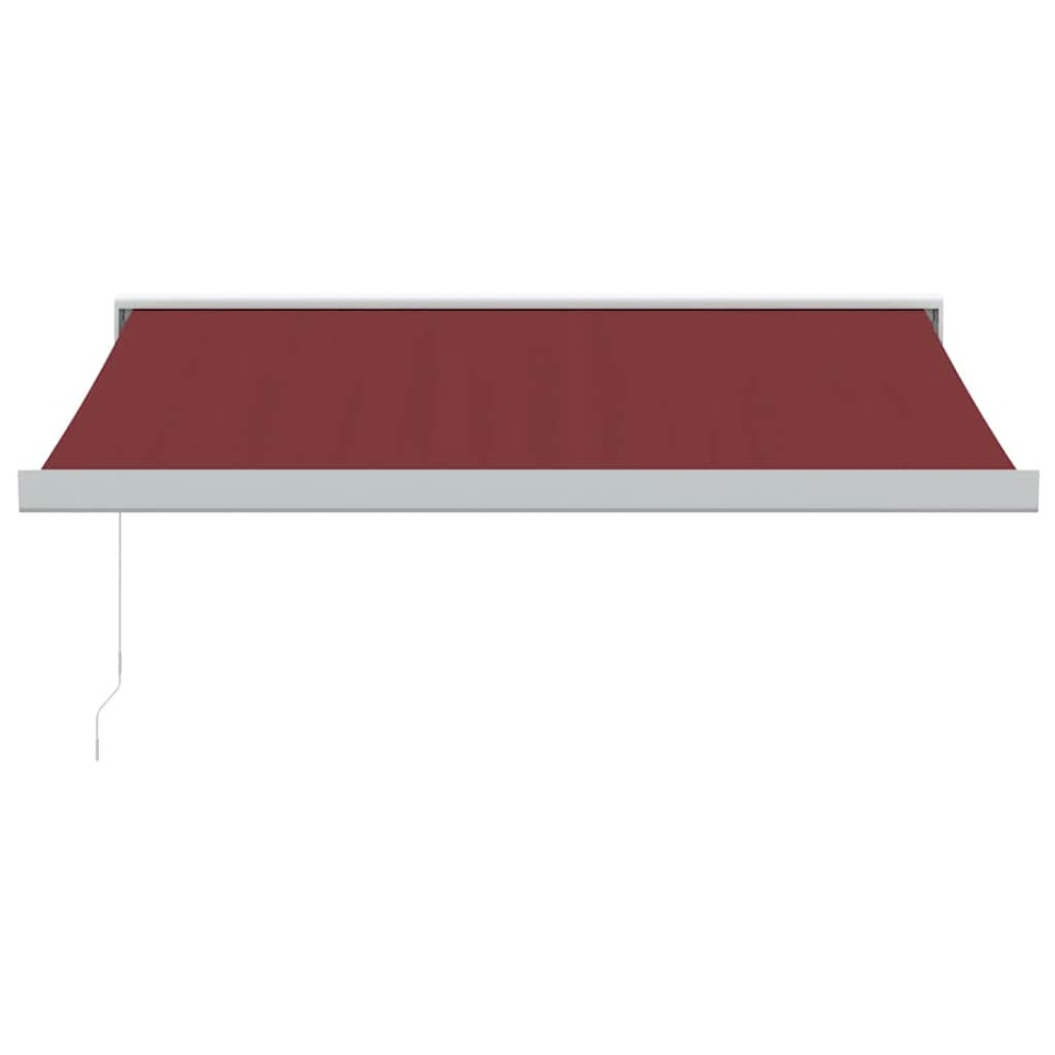 Copertina retractabilă manual, vișiniu, 300x250 cm - 1 | YEO