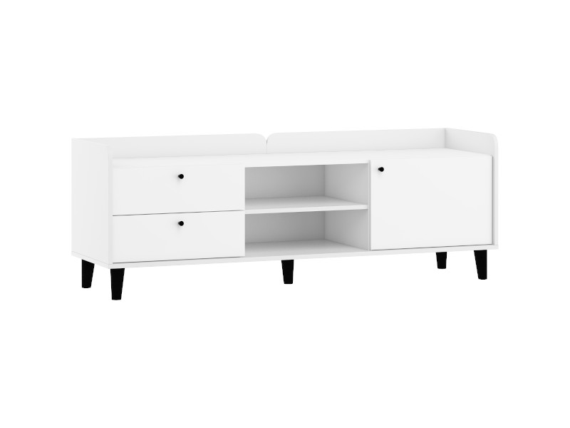 Dolce Dol-17 Tv Stand White/White High Gloss