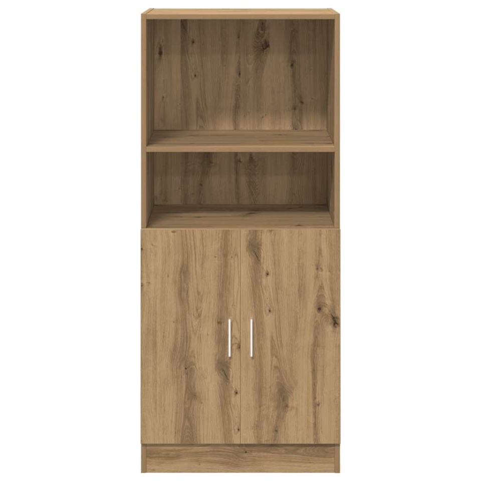 Dulap de bucătărie stejar artizanal 57x41,5x131,5 cm lemn - 3 | YEO