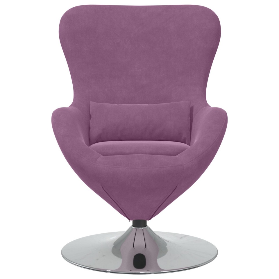 Fotoliul cu ouă Catifea Violet - 3 | YEO