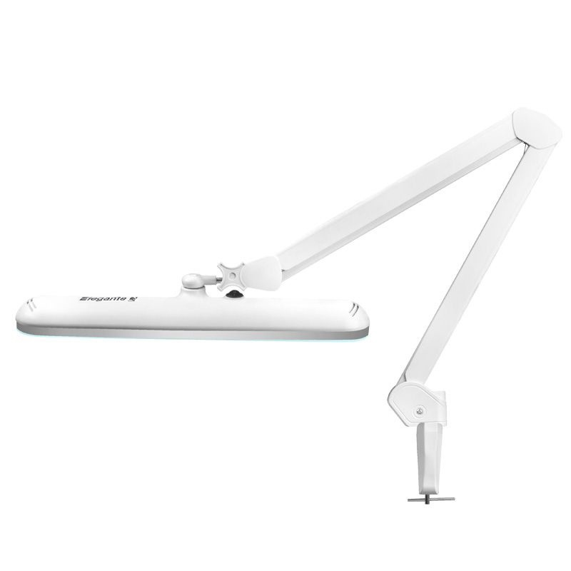 Lampă de atelier LED elegantă 801st menghină albă standard - 1 | YEO