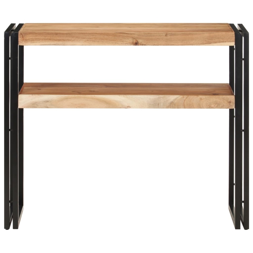 Masă consolă, 90x30x75 cm, lemn masiv de acacia - 1 | YEO