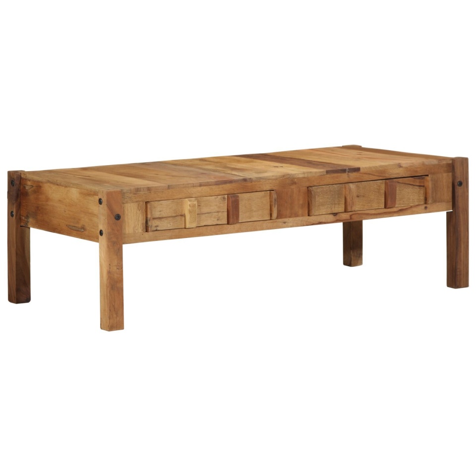 Masa de cafea 110x55x35 cm Lemn masiv recuperat