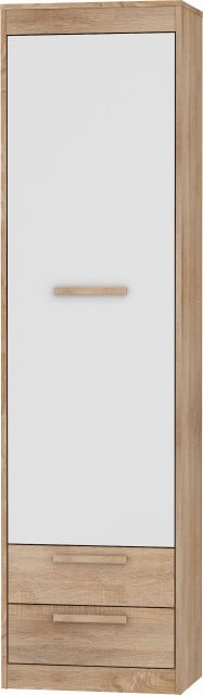 Maximus Mxs-01 Linen Cupboard S.Bright/White High Gloss&