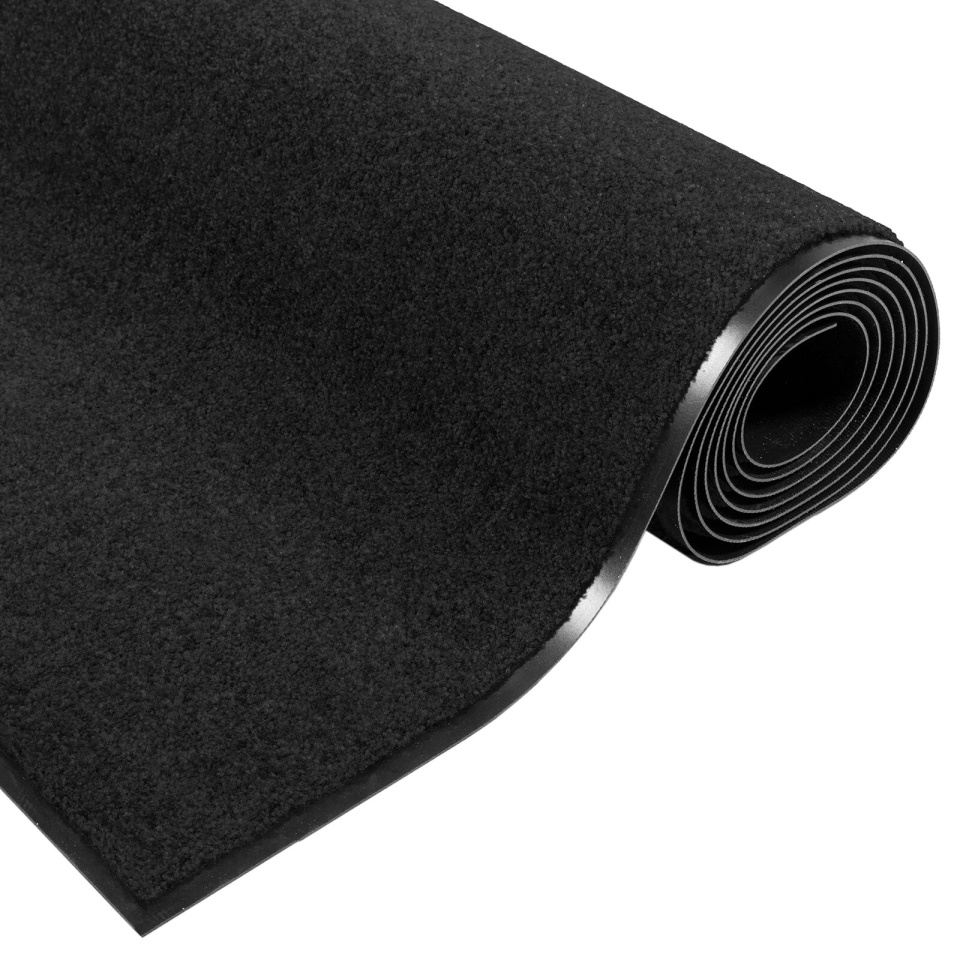 Preș de ușă lavabil negru 120x250 cm - 3 | YEO