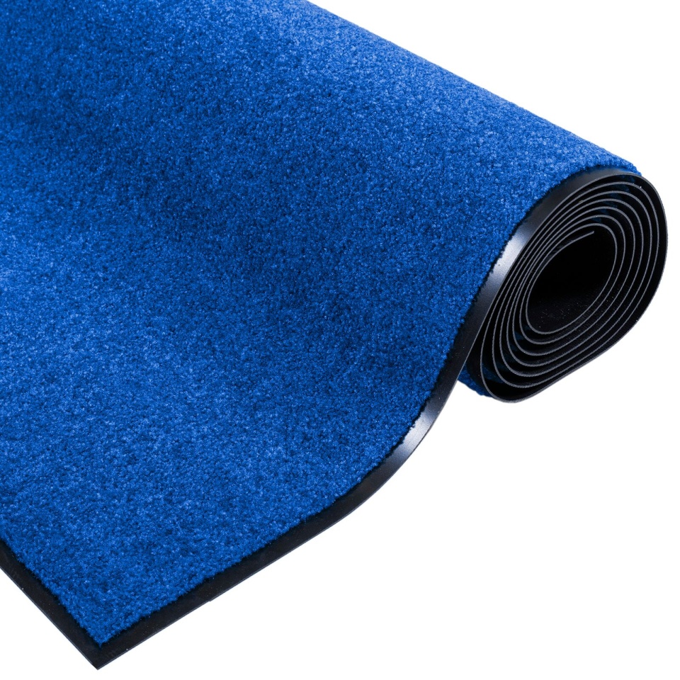 Preș de ușă spălabil Albastru 120x250 cm - 2 | YEO