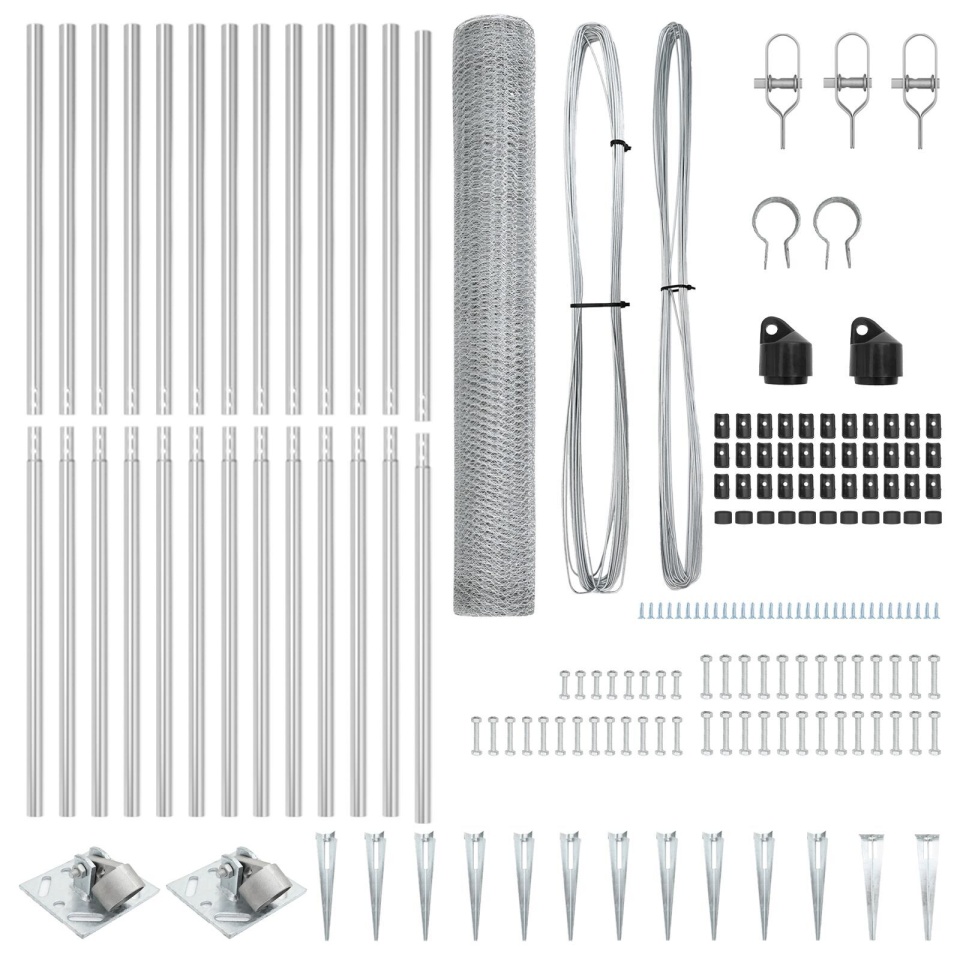 Set de Împrejmuire Set de 2 Oțel Galvanizat 25 x 1.2 m - 3 | YEO