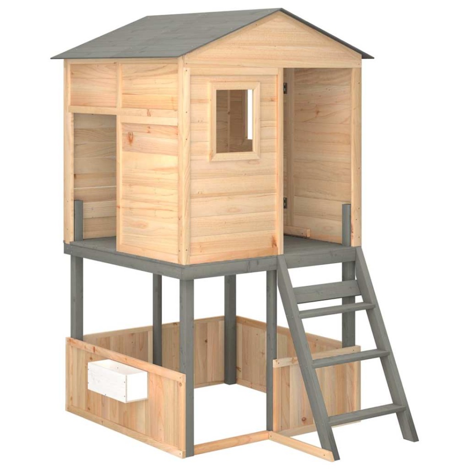 Set de joacă pentru exterior, lemn masiv de brad - 3 | YEO