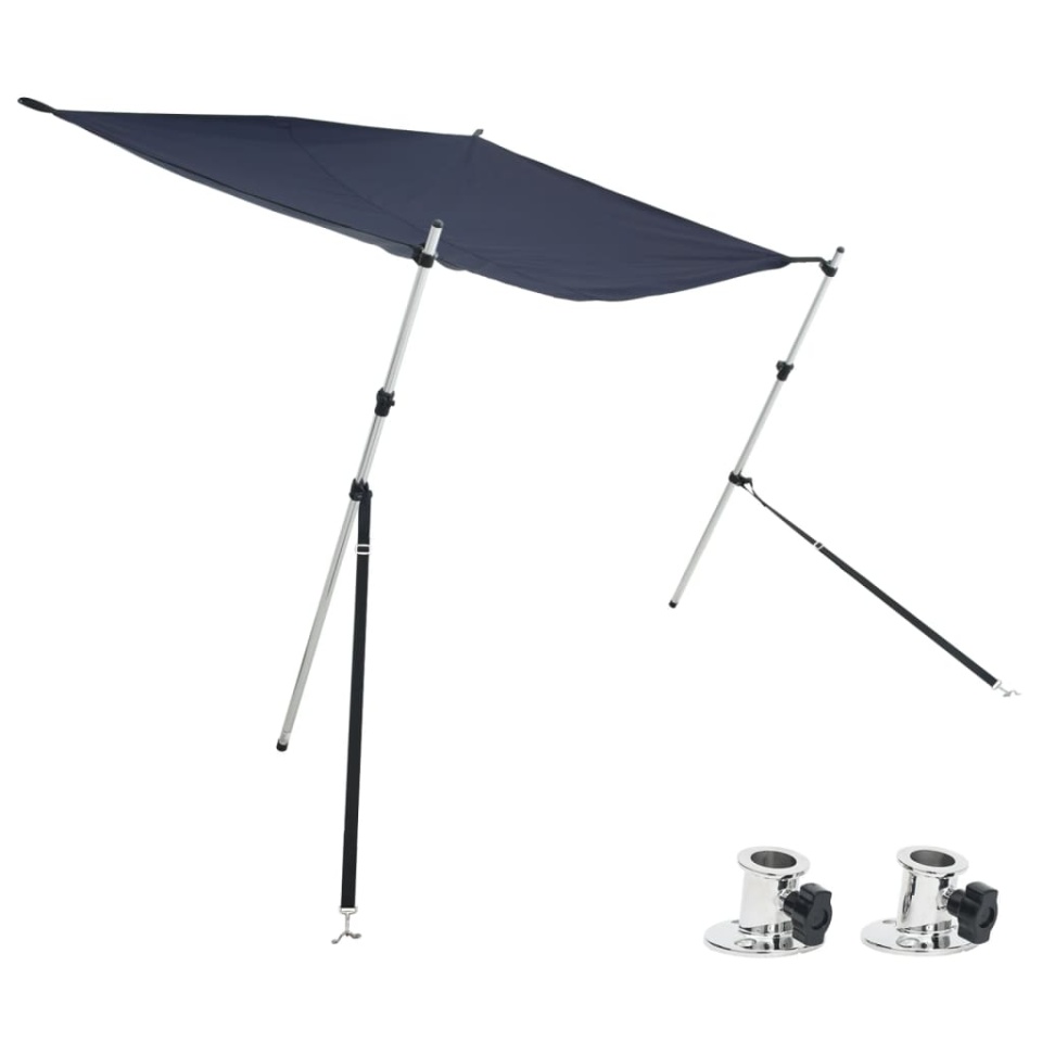 Set extensie parasolar T-Top, bleumarin, 174x205x(115-194) cm - 1 | YEO