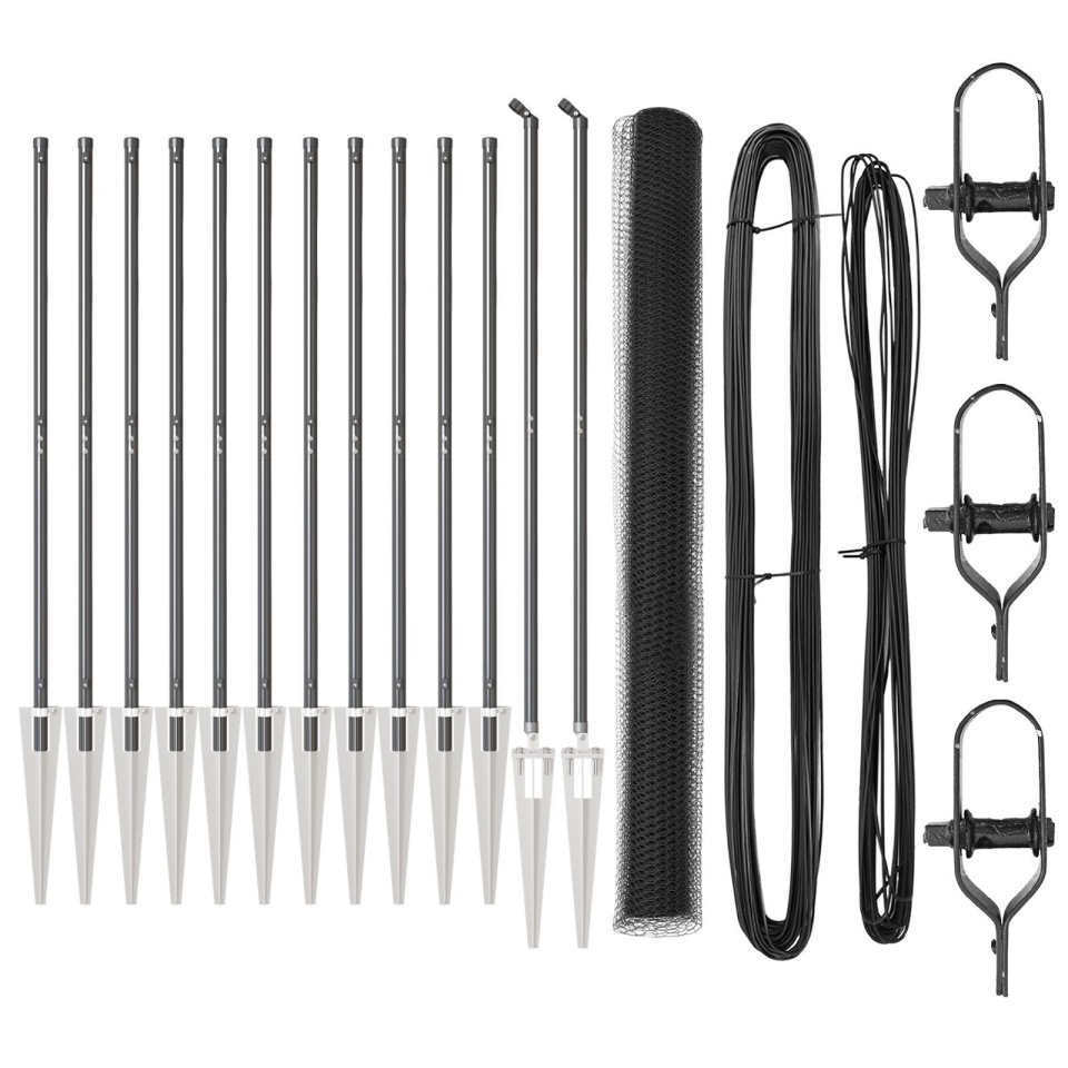 Set Gard Set de 2 Gri Metal 25 x 1.5 m Rezistent - 1 | YEO