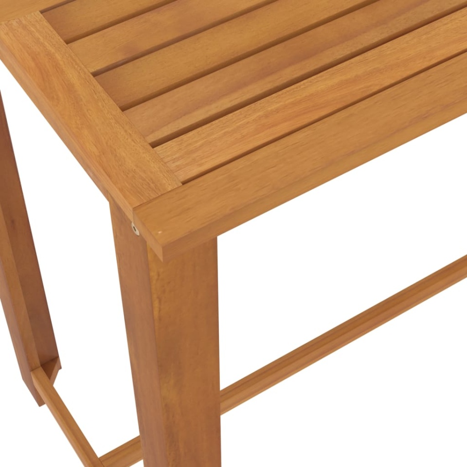 Set mobilier bar de grădină, 9 piese, gri - 4 | YEO