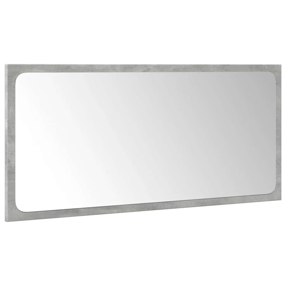 Set mobilier de baie, 3 piese, gri beton, lemn compozit - 3 | YEO