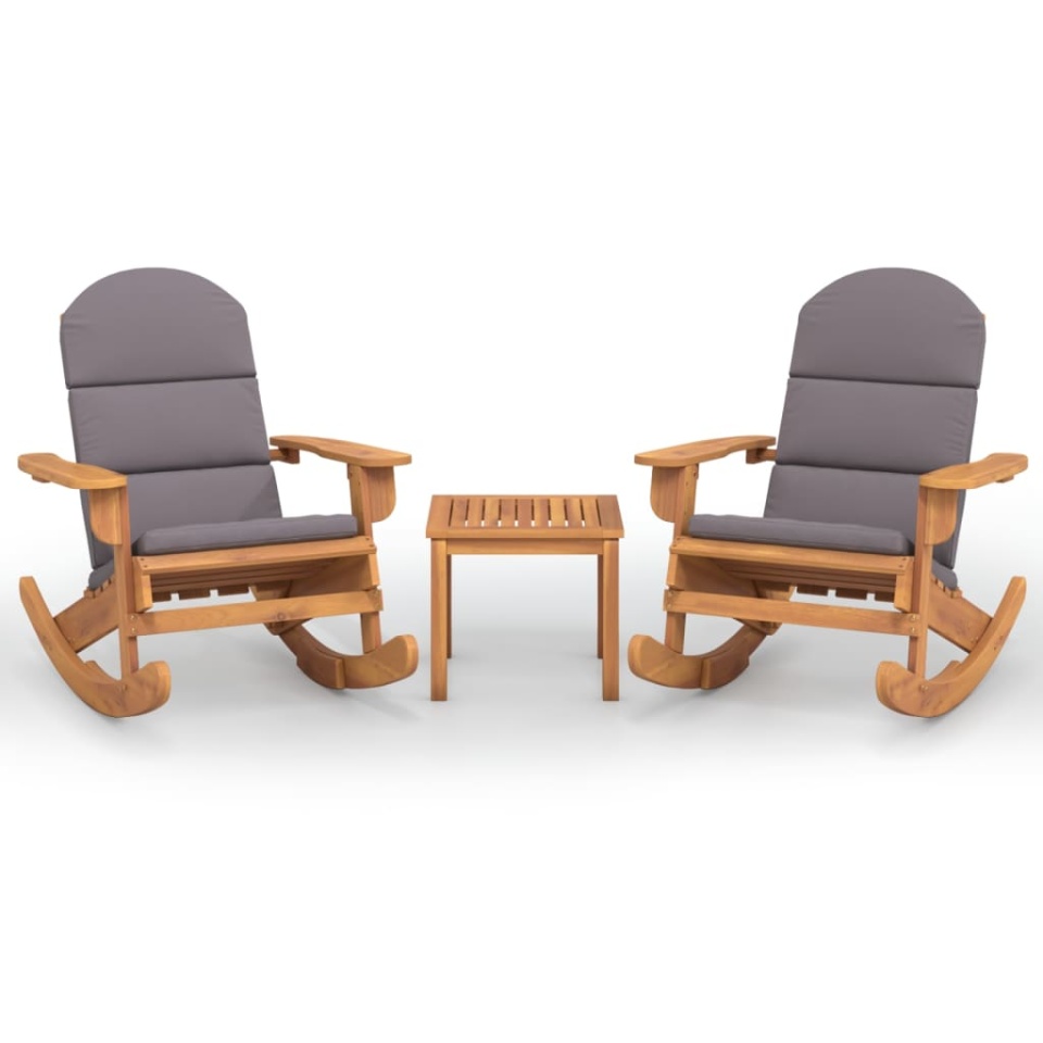 Set mobilier de grădină Adirondack, 3 piese, lemn masiv acacia - 1 | YEO