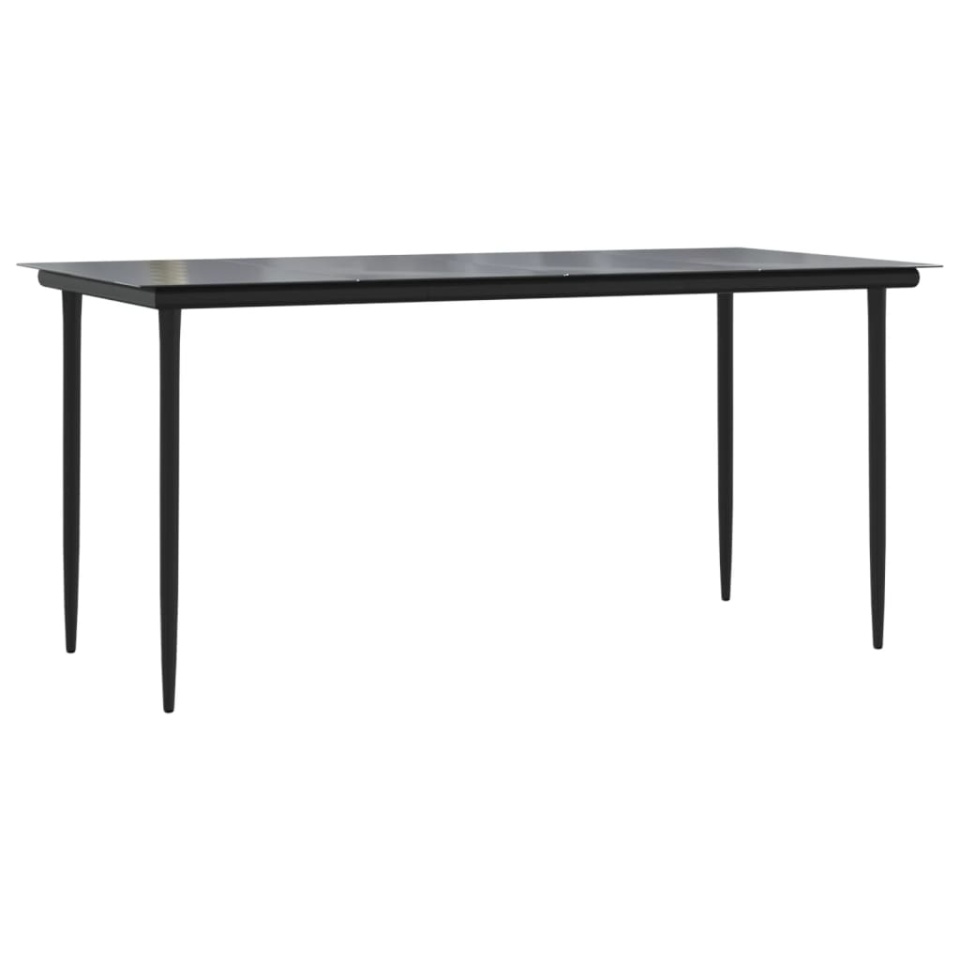 Set mobilier de grădină cu perne, 7 piese, gri, poliratan - 2 | YEO